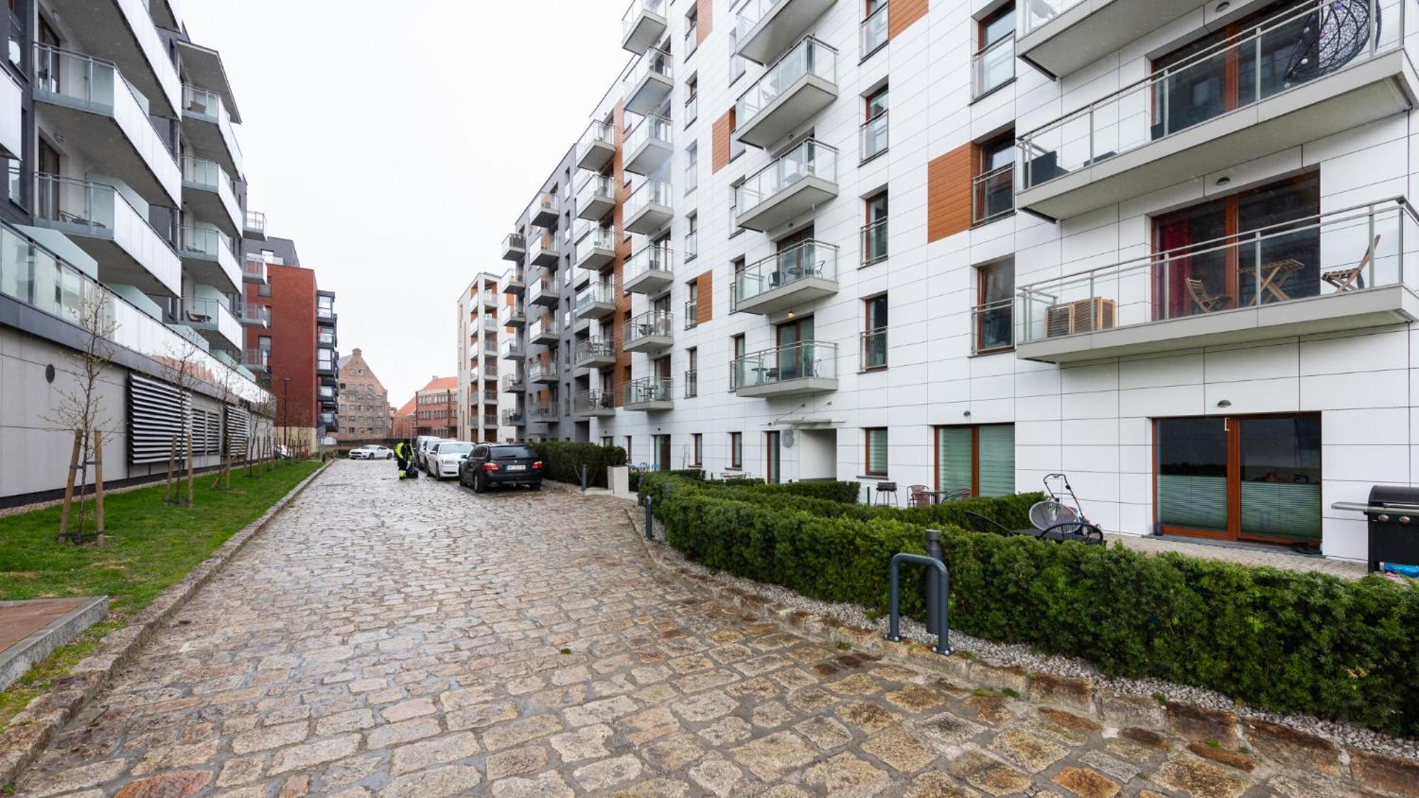 City Center Spa Apartments Jaglana 6A With Parking Danzica Esterno foto